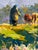 Oil Painting Evening on the Road Serdyuk Boris Petrovich For Sale - Image 4 of 11