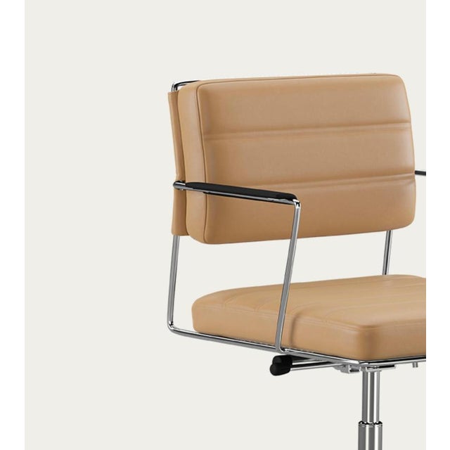 Black One Collection Time Chair Frame in Chrome and Upholstery from Henrik Tengler For Sale - Image 8 of 12