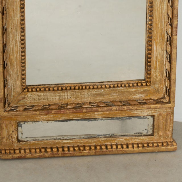 Early 19th Century Gold Gilt Swedish Trumeau Mirror For Sale - Image 11 of 12