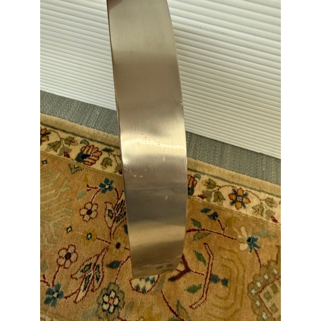 Stainless Steel Ship Porthole Mirror For Sale - Image 10 of 12