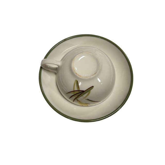 1950s Mid-Century Modern "Tiger Iris" & "Tiger Lily" China Dish Set by Winfield Pottery, Set of 43 For Sale - Image 14 of 15