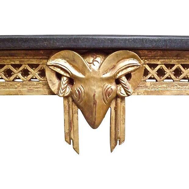 Art Deco French Art Deco Wall Mounted Console Table For Sale - Image 3 of 4
