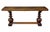 Vintage Scandinavian Carved Walnut Desk, 1920 For Sale - Image 3 of 13