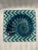 Cerulean Late 20th Century Fused Art Glass Decorative Square Bowl With Nautilus Motif For Sale - Image 8 of 8