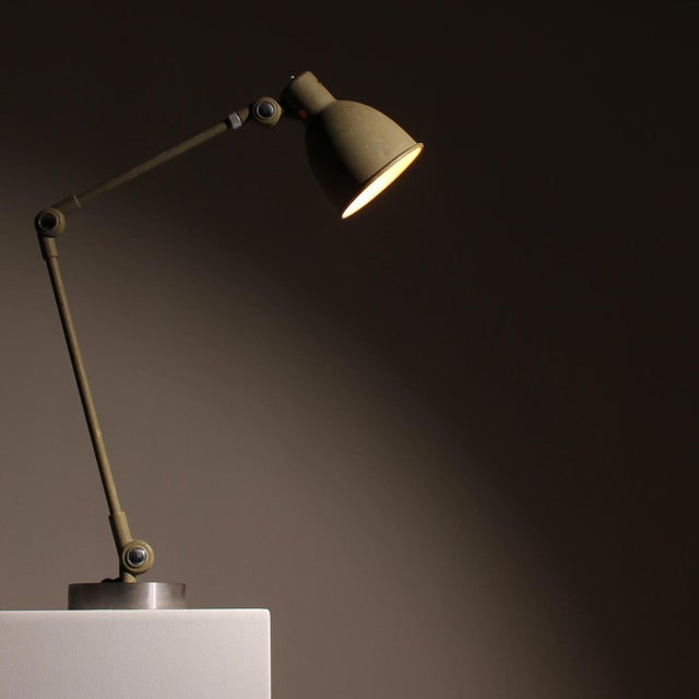 Table Lamp Universal-Gelenklampe by Christian Derungs, Switzerland, 1930s For Sale - Image 12 of 17