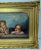 19th Century Oil Painting of Two Cherubs Putti Cupid Angels After Raphael For Sale - Image 4 of 10