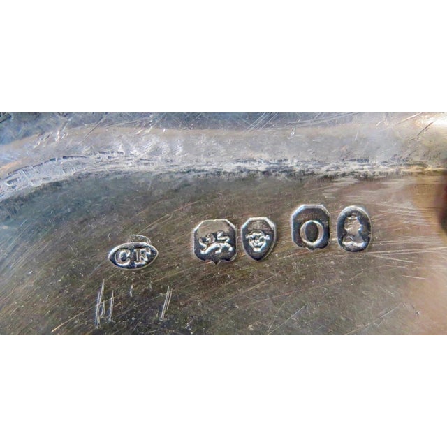 Vintage Antique English Silver Cruet (Castor) Set For Sale - Image 10 of 12