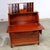Wood Asian Teak Hand Carved Drop Front Compartmentalized Desk Style of George Zee For Sale - Image 7 of 13