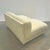 Vintage Bernhardt Mid-Century Modern slipper love seat. This piece sits on a stunning brass plinth base. Cushions are firm...