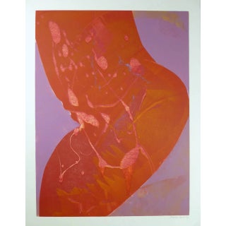 Kismine Varner, Abstract in Reds & Purples For Sale