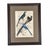 1835 Sapphire & Emerald Hummingbird Engraving | Framed With Archival Olive Mat For Sale - Image 9 of 9