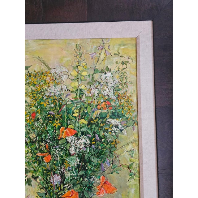 Mid-Century Modern Mid-Century French Still Life Oil Painting by Andre Vignoles For Sale - Image 3 of 8
