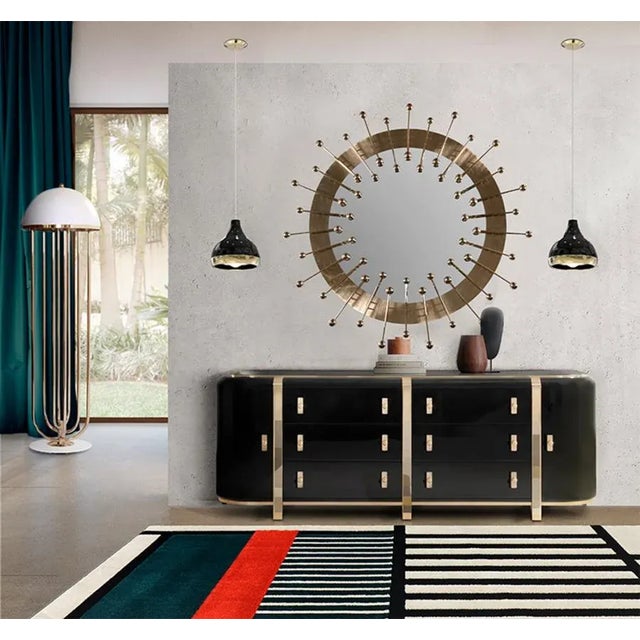 Not Yet Made - Made To Order Quantum Mirror by Essential Home For Sale - Image 5 of 6