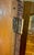 Chestnut Early 20th Century Antique Arts and Crafts Bookcase - Leaded Glass Doors-Solid Oak For Sale - Image 8 of 9
