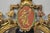 Antique French Neoclassical Baroque Gold Gilt Gesso Red Glass Frame Wall Mirror For Sale In Philadelphia - Image 6 of 18