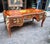 Rococo French Rococo Executive Desk – Ornate Wood Desk With 5 Drawers, Gold Leaf & Bronze Details For Sale - Image 3 of 4