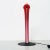 Mid-Century Italian Table Lamp in Red Murano Glass by Mazzega, 1970 For Sale - Image 9 of 10