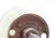 Metal Vintage Mid Century Glass & Lucite Lever Door Set For Sale - Image 7 of 7