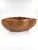 Contemporary Large Hand-Carved Peruvian Olive Wood Decorative Bowl With Stunning Natural Free-Form Rim For Sale - Image 3 of 8