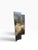 Vintage Chinoiserie Four-Panel Phoenix Folding Screen With Silver-Tone Ground For Sale - Image 4 of 15