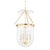 Rousham modernizes the traditional bell jar design with flowing lines and clean details such as ribbed metal banding and a...