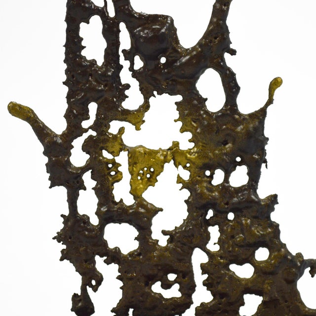 Mid 20th Century Abstract Spill-Cast Sculpture For Sale In Chicago - Image 6 of 7