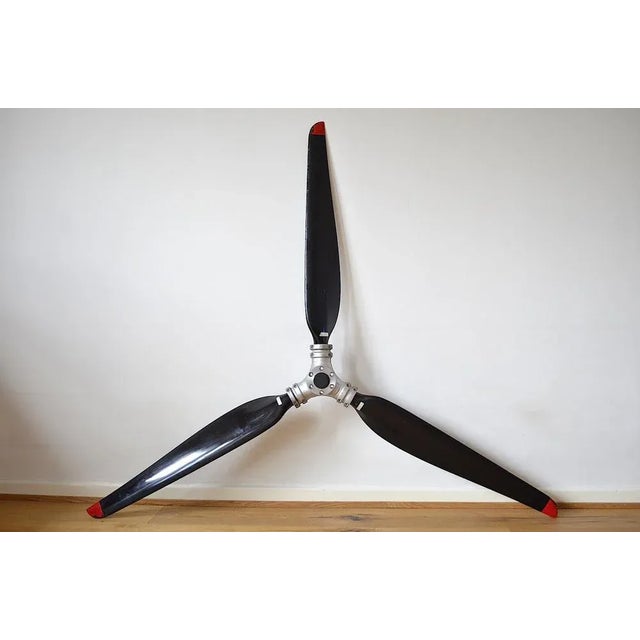 Very decorative aircraft propeller production time probably from late the 1970s - 1980s. The propeller is made of glass...