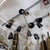 Mid-Century Modern Sputnik style chandelier with bullet shades For Sale - Image 3 of 8