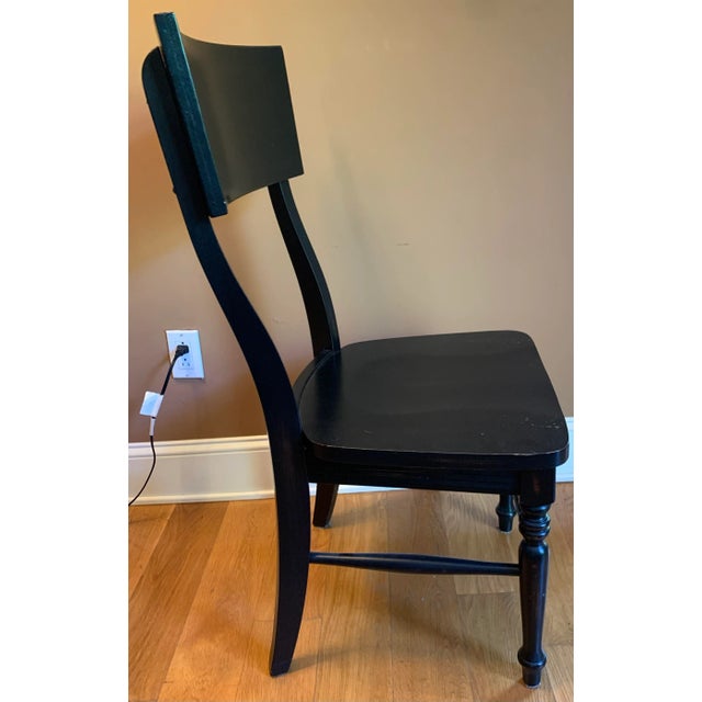 1990s Vintage Wood Bar Stool For Sale - Image 10 of 12