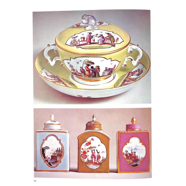 White "Antique Porcelain in Color: Meissen" 1971 Morley-Fletcher, Hugo For Sale - Image 8 of 14