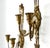 Antique Italian Silver & Gold Giltwood Arrow Candle Sconces - A Pair For Sale - Image 4 of 12