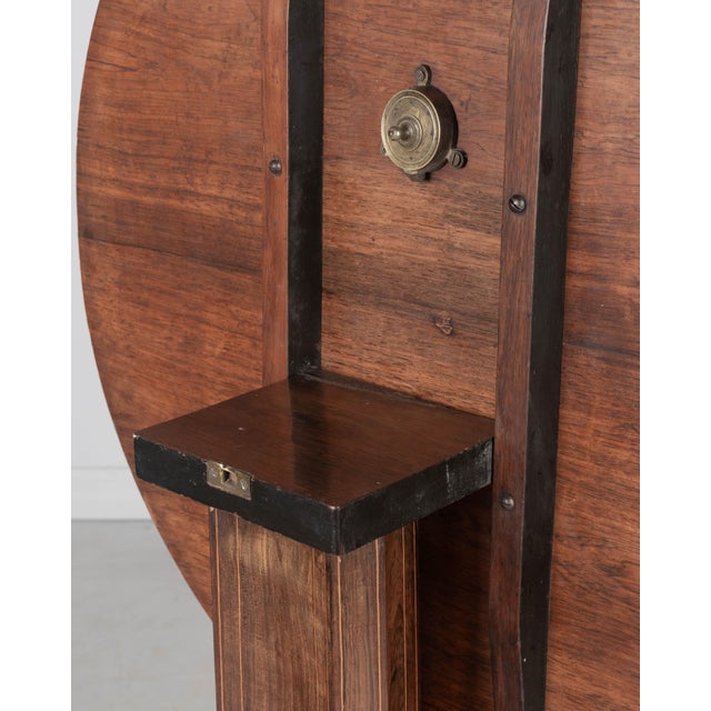 Wood French Restauration Style Tilt-Top Guéridon or Center Table For Sale - Image 7 of 9