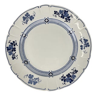 Large Round Jane Model Platter from KG Lunéville, 1890s For Sale