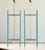 1990s Pair of Robert Sonneman for Kovacs Glass & Aluminum Lamps, 1990 For Sale - Image 5 of 8