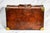 Stately Antique English Leather Ammunition Case 19th Century Wood Stand For Sale - Image 18 of 18