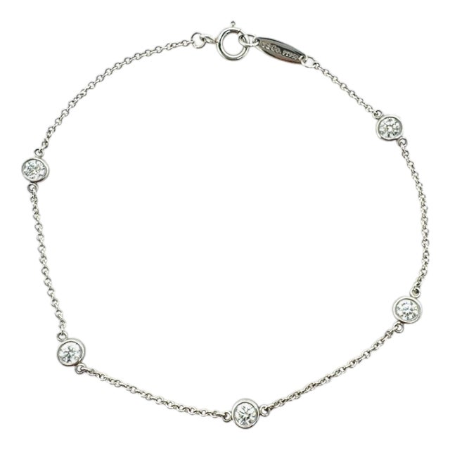 1990s Elsa Peretti for Tiffany & Co. Diamonds by the Yard Bracelet For Sale