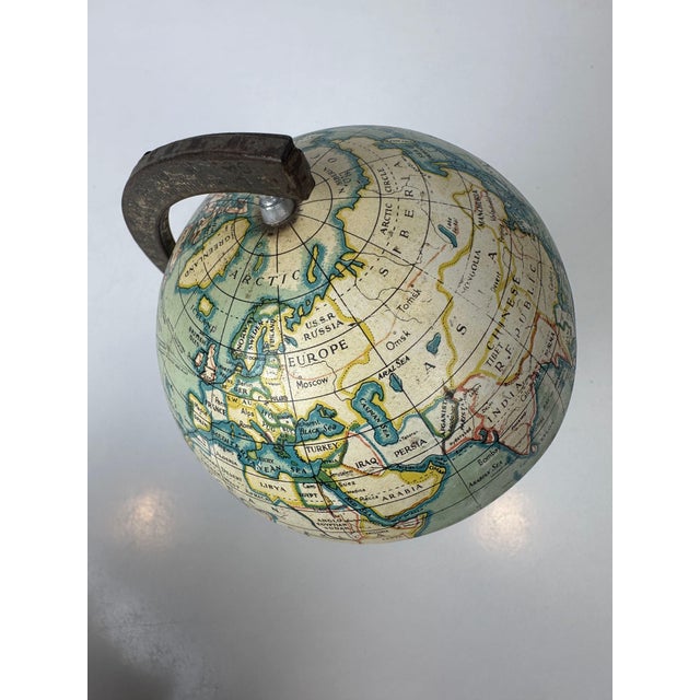 1950s Vintage English Globe from Reliable Series, 1950s For Sale - Image 5 of 8