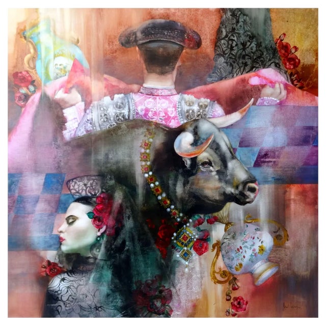 Ilze Laizane, Trip, 2022, Oil on Canvas For Sale