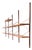 Mid Century Danish Modern Wall Shelf Unit After Cadovius C. 1950/60's For Sale