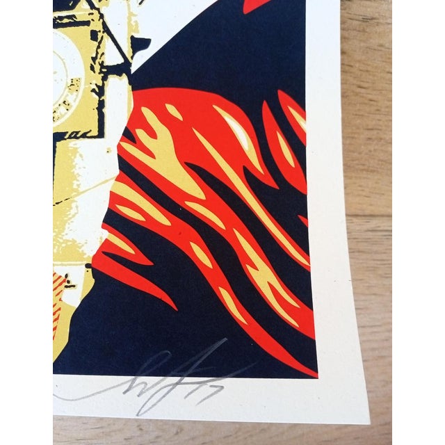 Shepard Fairey (Obey), Welcome Visitor, 2017, Screenprint For Sale - Image 6 of 15