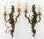 Louis XV Style Gilt Metal Two-Light Sconces, Pair For Sale In New York - Image 6 of 6