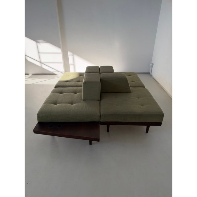 Vintage Italian Modular Living Room Sofa, 1970s, Set of 4 For Sale - Image 4 of 8