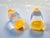 Polychrome Murano Glass Bottles from Manifattura Di Murano, 1980s, Set of 2 For Sale - Image 4 of 7
