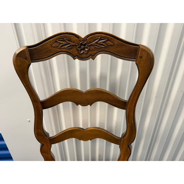 Bring timeless character and handcrafted charm to your dining space with this beautiful set of six vintage carved...