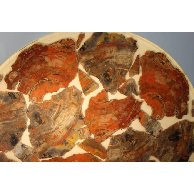 Stone Arturo Pani Possibly Mid-Century Fossil Marble Cocktail Table For Sale - Image 7 of 9