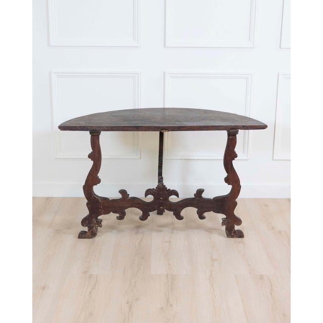 17th Century Chestnut Console Table For Sale In Atlanta - Image 6 of 8