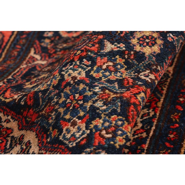Antique Persian Bibikabad Rug Runner, 03'05 X 17'00 For Sale In Dallas - Image 6 of 10
