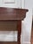 Antique American Late Sheraton Cherry Washstand With Lower Shelf For Sale - Image 10 of 12