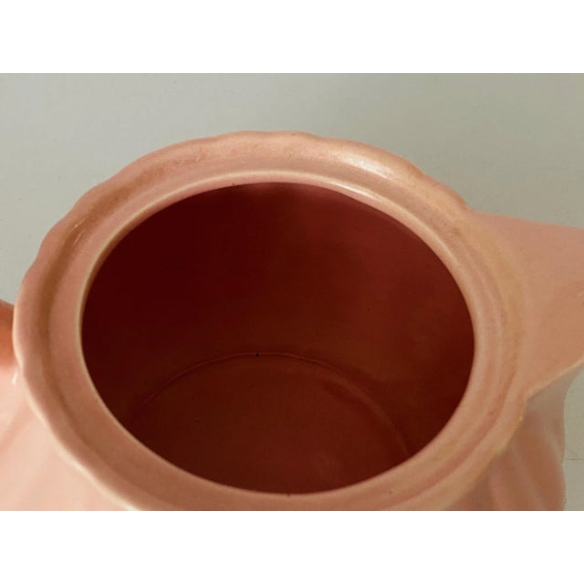 Mid-Century Modern Mid-Century Pink Teapot in Ceramic for Les Salins, France For Sale - Image 3 of 11