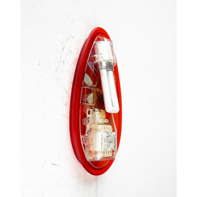 Italian Postmodern Model Drop 1 Silicone Rubber Wall Lamp by Marc Sadler for Arteluce, 1990s For Sale - Image 17 of 18